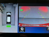 【アラウンドビューモニター】まるでクルマを真上から見ているようなアラウンドビューモニターで運転をサポート。運転席から見えにくい車の四隅や後方もモニターでしっかり見えます。