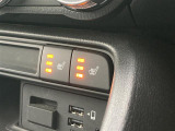 【 シートヒーター 】冬場のお供に。暖かいシートは女性には嬉しい機能ですね♪