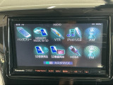 【オーディオ機能】ナビに一体のオーディオは、フルセグTVの他にCDプレーヤーを装備♪もちろんFM/AMラジオもお聞きいただけますよ♪