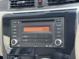 日産純正CD一体 AM/FM電子チューナーラジオが付いてます♪