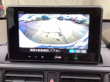後方確認はバックカメラにお任せ♪後退時に便利で、駐車が楽になります♪