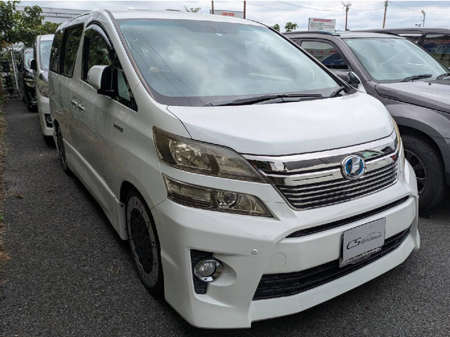 ヴェルファイアハイブリッド 2.4 ZR 4WD プレミアムサウンド 記録簿8枚 禁煙