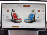 リアシートにもヒーターとクーラーを搭載。全席快適にご利用いただけます。
