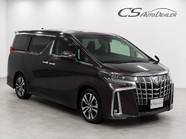 アルファード 2.5 S Cパッケージ 後席モニター 黒革シート ワンオーナー車
