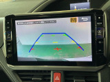 【バックカメラ】駐車時に後方がリアルタイム映像で確認できます。大型商業施設や立体駐車場での駐車時や、夜間のバック時に大活躍!運転スキルに関わらず、今や必須となった装備のひとつです!