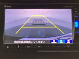 バックでの車庫入れも安心です! リアカメラが付いているバックモニター付のナビを装備しております。操作線もついており距離感も画面から確認できます。