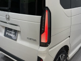 視認性がいいテールランプ。後続車にも存在をアピール。