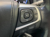 【レーダークルーズコントロール】高速道路での長距離走行が楽に!!自動で速度を保つクルーズコントロールが、衝突軽減システムと連携し、前方の車両を感知して車間を保つように速度調節してくれます!!