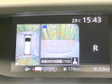 【アラウンドビューモニター】専用のカメラにより、上から見下ろしたような視点で360度クルマの周囲を確認することができます☆死角部分も確認しやすく、狭い場所での切り返しや駐車もスムーズに行えます。