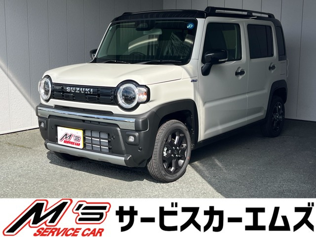 ハスラー タフワイルド 4WD 届出済未使用車 クリアランスソナー BSM