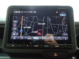 ホンダ純正ナビなのでダッシュボードにスッキリと収まっています。土地勘の無い所でも道に迷わず安心ですね!