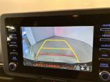 バックギアに入れると、このように後方が映し出されます!最終確認はご自身の目と耳で必ず行ってください!安全第一で!