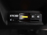 ETC車載器付きです。高速道路の料金所もスムーズに通過できます。