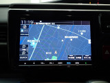 ホンダ純正ナビなのでダッシュボードにスッキリと収まっています。土地勘の無い所でも道に迷わず安心ですね!