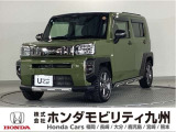 衝突被害軽減ブレーキ、全周囲カメラ等が装備されたタフトです。