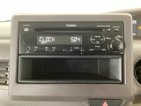 【オーディオ機能】CDプレーヤーを装備♪もちろんFM/AMラジオもお聞きいただけますよ♪