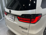 視認性がいいテールランプ。後続車にも存在をアピール。