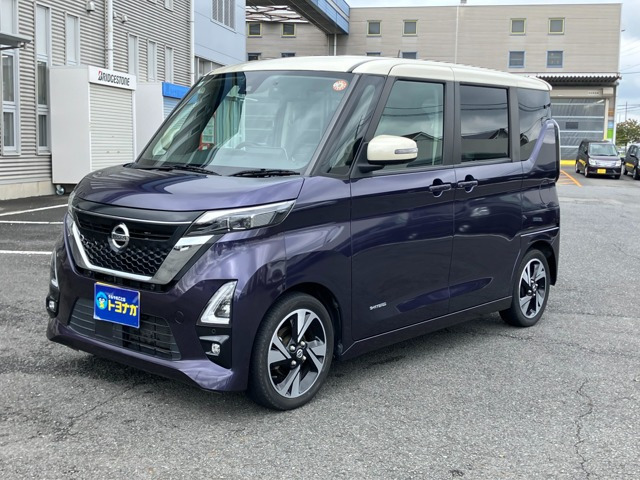 ルークス ハイウェイスター Gターボ プロパイロットエディション 純正9インチナビ フ...