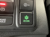 ★ECONスイッチ★ エコドライブを加速しよう!スイッチをONにすると、運転の仕方によるロスを抑え込み燃費をよくするようクルマが頑張ります(*^ー^*)燃費向上にチャレンジ♪