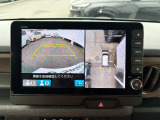 バックカメラも付いています! 運転が不慣れな方でも安心して駐車が可能です!