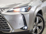 LEDヘッドライトです。デザイン性がよくとても明るいので、夜間の走行や悪天候でも安心です。しかも長寿命!
