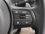 ◆アダプティブクルーズコントロール◆予め設定した車速内でクルマが自動的に加減速。前走車との適切な車間距離を維持しながら追従走行します。【LKAS】車線維持支援システムでステアリング操作を支援。