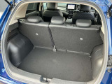 バックドアは大きく開きます。定員乗車時でも十分広いラゲッジスペースを確保しています