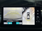 マルチビューカメラで周囲が確認できます。駐車もしやすいです。