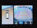 360&deg;ビューモニターを搭載しています。コーナーセンサーと合せてお使いいただくことで、安全、安心にお車の取り回しを行っていただけます。