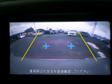 駐車に便利なバックモニター搭載車です。後方の映像が見えるのでバックも安心です。