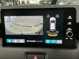 バックカメラが付いているので、車庫入れもラクラクです♪更にバンパーに取り付けられたソナーセンサーで、障害物を音とナビゲーション画面で知らせてくれます♪