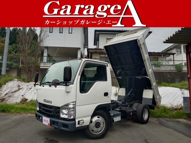 エルフ 3.0 ダンプ フルフラットロー ディーゼル 4WD