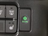 ★ECONスイッチ★ エコドライブを加速しよう!スイッチをONにすると、運転の仕方によるロスを抑え込み燃費をよくするようクルマが頑張ります(*^ー^*)燃費向上にチャレンジ♪