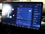 車両の設定等もスマートフォンのようなインターフェースです