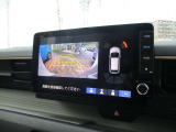 リアカメラのお写真です。駐車が苦手な方でもラクに駐車が行えますね。