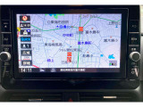 日産オリジナルナビゲーション。9インチワイドモニター。