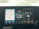 9インチの大画面を「ナビゲーション」「車両情報」「オーディオ」の3つの情報エリアに区分★様々な情報へタッチパネルで簡単アクセス!