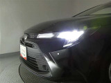 LEDヘッドライトです。デザイン性がよくとても明るいので、夜間の走行や悪天候でも安心です。しかも長寿命!