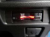 ETC車載器付きです。高速道路の料金所もスムーズに通過できます。