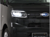 白く明るい光で夜間走行の安心感を高めるLEDヘッドランプです。