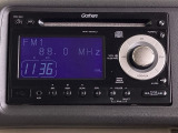 好きな音楽を聞きながら、ドライブはいかかですか?CDチューナー搭載。
