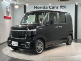 全国納車可 第三者機関証明書付 H SENSING 最長5年保証 ワンオ-ナ- ナビLXU-242NBi TV Rカメラ BTオ-ディオ DVD ドラレコ ETC装備のN-BOXカスタム ターボ入庫!