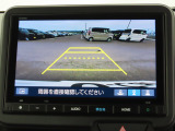リアワイドカメラシステム!従来の視野に加えて、後方側方を約180&deg;まで見えるワイドビューと、後方を真上から見たような視野で駐車時などに便利なトップダウンビューの3つの視野があります!
