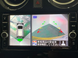 【アラウンドビューモニター】専用のカメラにより、上から見下ろしたような視点で360度クルマの周囲を確認することができます☆死角部分も確認しやすく、狭い場所での切り返しや駐車もスムーズに行えます。