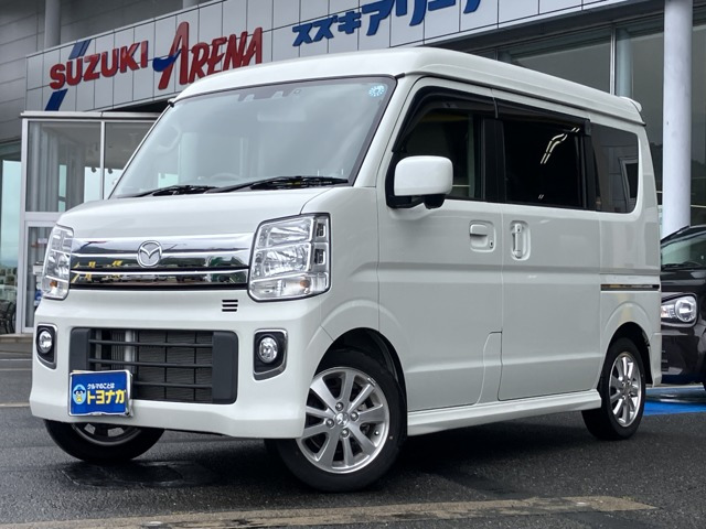 スクラムワゴン PX ターボ ハイルーフ 4WD デュアルカメラブレーキサポート 純正ナビT