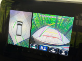 【全方位モニター用カメラ】専用のカメラにより、上から見下ろしたような視点で360度クルマの周囲を確認することができます☆死角部分も確認しやすく、狭い場所での切り返しや駐車もスムーズに行えます。
