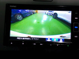 バックカメラの画像です。車庫入れの安心感がアップしますね。