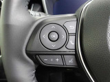 ステアリングスイッチは手元で操作しますので便利です、安全性も高いですね!