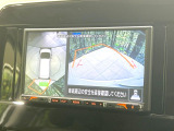 【アラウンドビューモニター】専用のカメラにより、上から見下ろしたような視点で360度クルマの周囲を確認することができます☆死角部分も確認しやすく、狭い場所での切り返しや駐車もスムーズに行えます。
