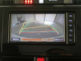 バックガイドモニターで、後方を確認しながら安心して駐車することができます。運転初心者も熟練者も必須の機能ですよ!